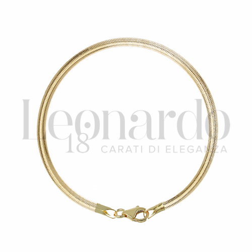 Moschettone a pera in Oro Giallo da 2,3gr.