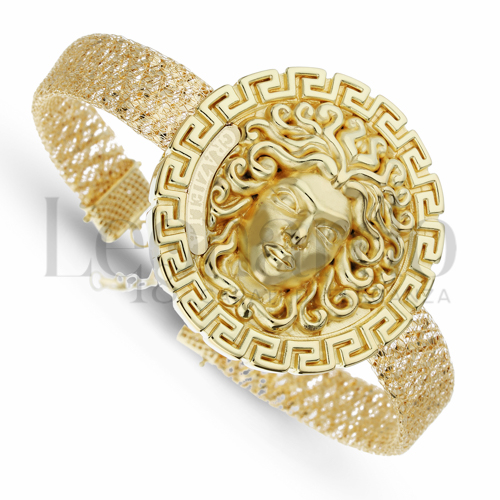 Moschettone a pera in Oro Giallo da 16,1gr.