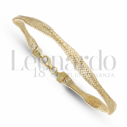 Moschettone a pera in Oro Giallo da 2,5gr.