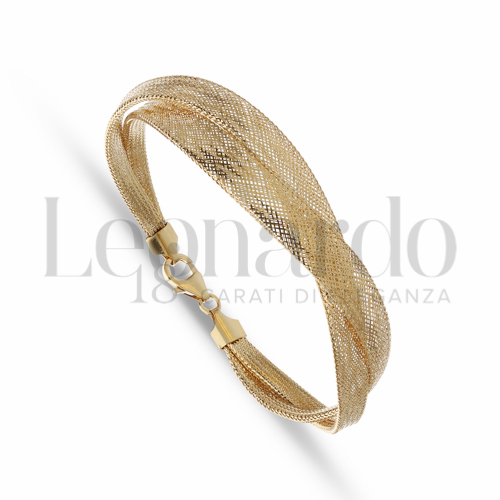 Moschettone a pera in Oro Giallo da 3,6gr.