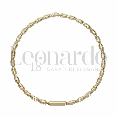 Modello elastico in Oro Giallo da 1,4gr.