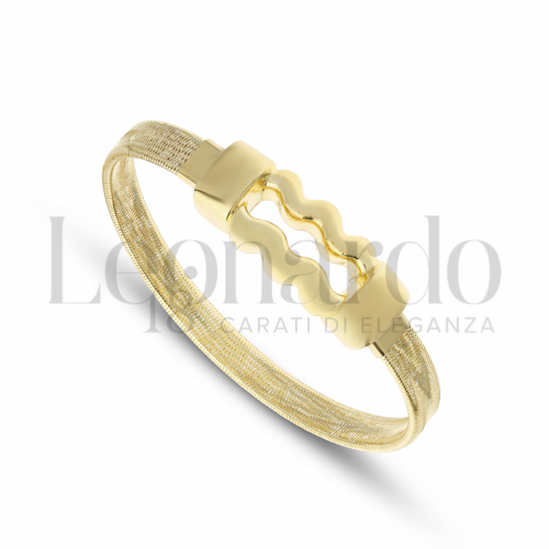 Modello elastico in Oro Giallo da 3,5gr.