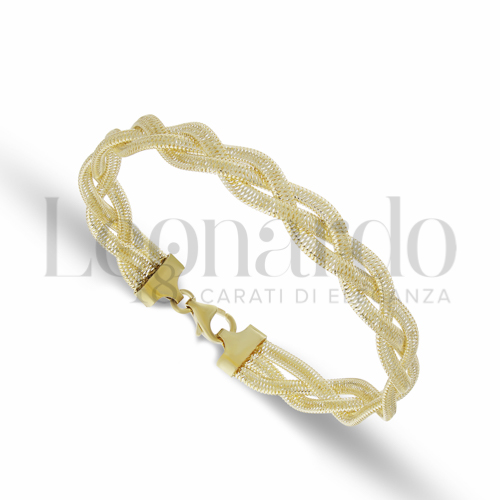 Moschettone a pera in Oro Giallo da 4,2gr.