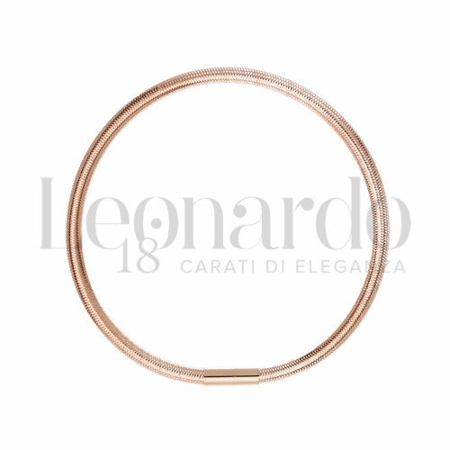 Modello elastico in Oro Rosa da 1,6gr.