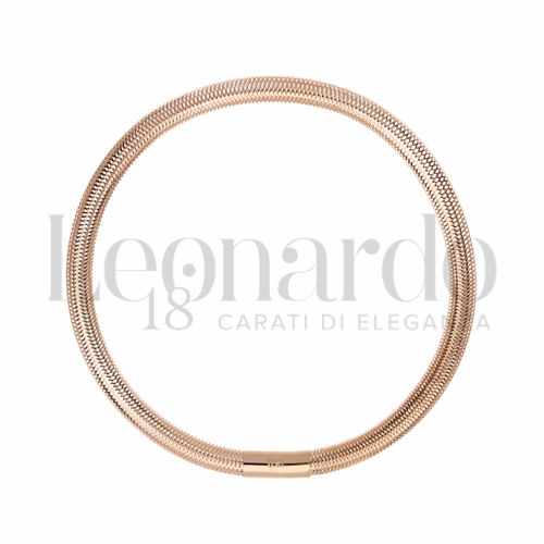 Modello elastico in Oro Rosa da 1,7gr.