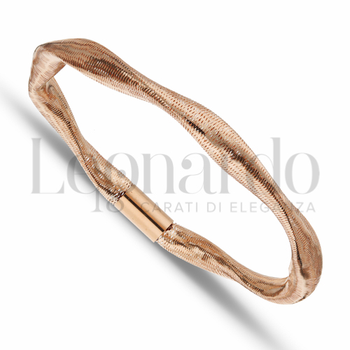 Modello elastico in Oro Rosa da 2,5gr.