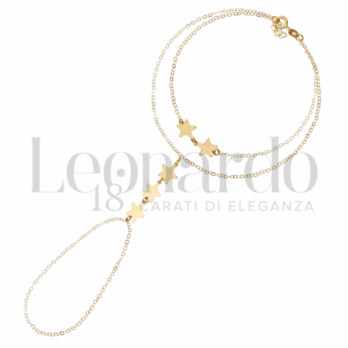 Lucida e Diamantata in Oro Giallo da 2,6gr.