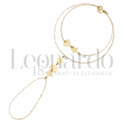 Lucida e Diamantata in Oro Giallo da 2,7gr.