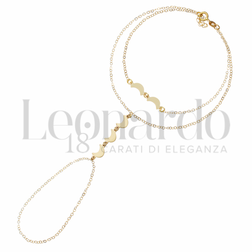 Lucida e Diamantata in Oro Giallo da 2,4gr.