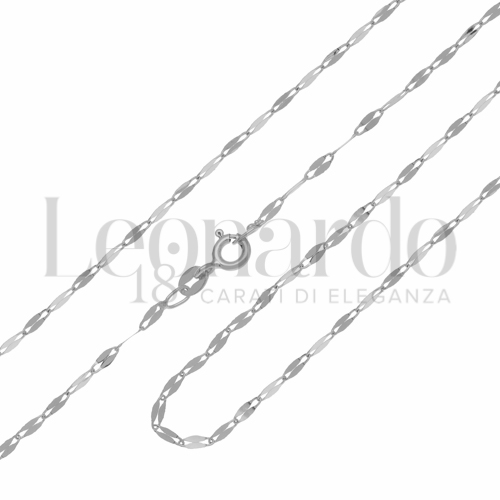 in Oro Bianco da 1,3gr.