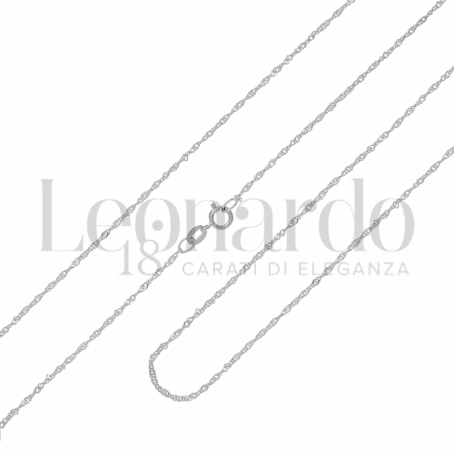 in Oro Bianco da 0,9gr.