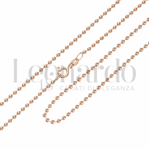 1,50 mm in Oro Rosa da 3,8gr.