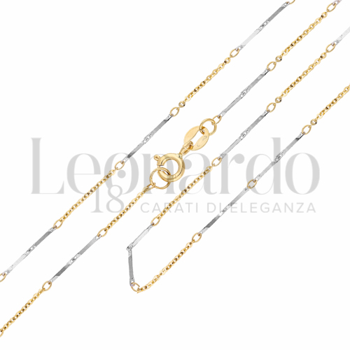 in Oro Giallo e Oro Bianco da 2,3gr.