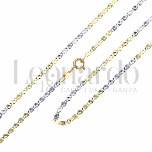 in Oro Giallo e Oro Bianco da 3,2gr.
