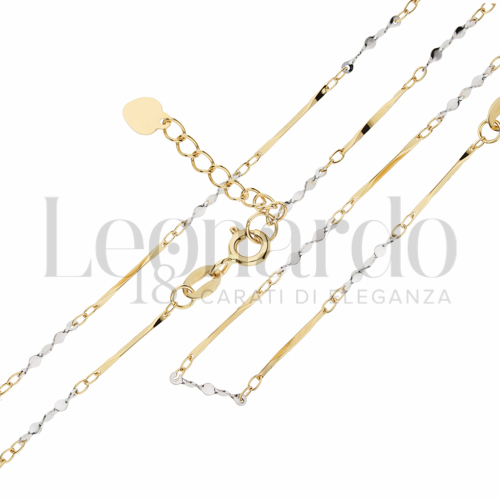 in Oro Giallo e Oro Bianco da 2,7gr.