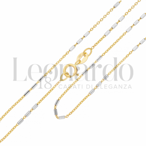in Oro Giallo e Oro Bianco da 2,3gr.