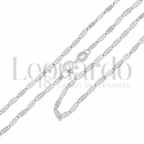 in Oro Bianco da 2,5gr.