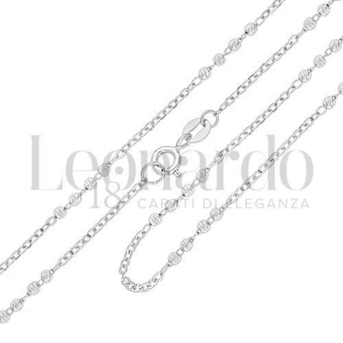in Oro Bianco da 3,3gr.