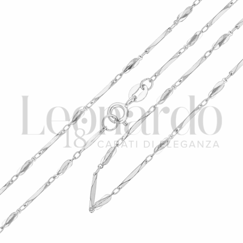 in Oro Bianco da 3,8gr.