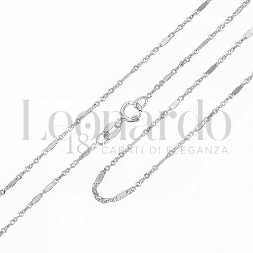 in Oro Bianco da 1,6gr.