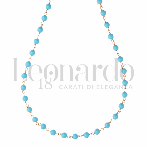con Turchese in Oro Giallo da 3,3gr.