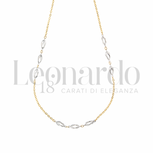 in Oro Giallo e Oro Bianco da 2,8gr.