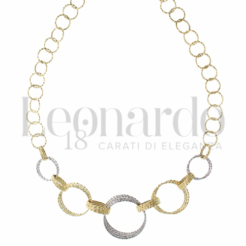 in Oro Giallo e Oro Bianco da 10,3gr.