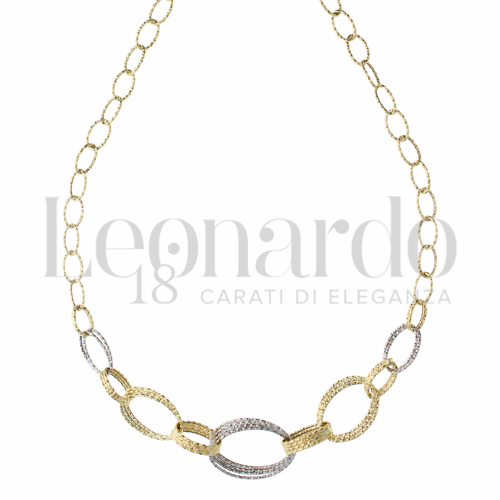 in Oro Giallo e Oro Bianco da 9gr.