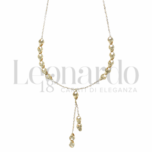 Lunghezza 42 cm in Oro Giallo e Oro Bianco da 6gr.