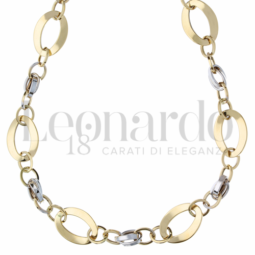 Lunghezza 45 cm in Oro Giallo e Oro Bianco da 13,2gr.
