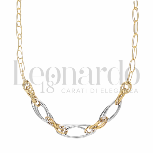 Lunghezza 45 cm in Oro Giallo e Oro Bianco da 5,3gr.