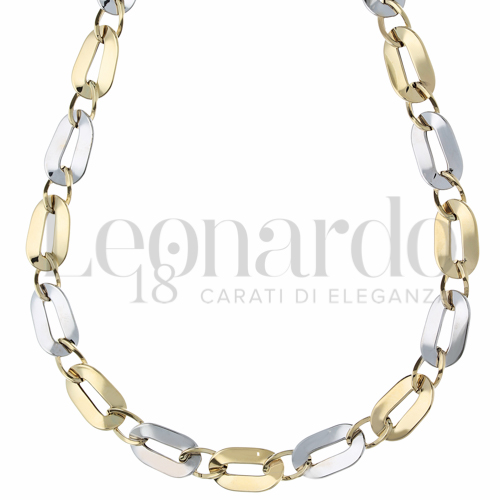 Lunghezza 45 cm in Oro Giallo e Oro Bianco da 12,1gr.