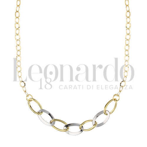 Lunghezza 45 cm in Oro Giallo e Oro Bianco da 3gr.