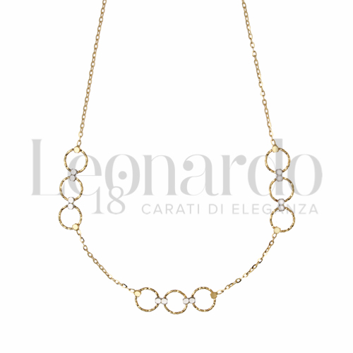 Lunghezza 45 cm in Oro Giallo e Oro Bianco da 4,2gr.