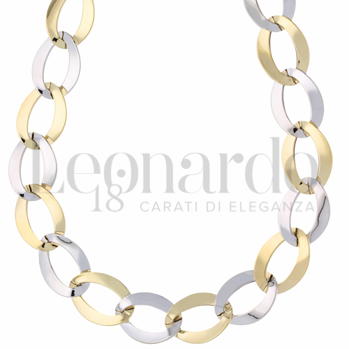 Lunghezza 45 cm in Oro Giallo e Oro Bianco da 20,9gr.