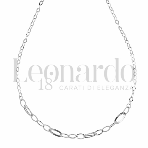Lunghezza 45 cm in Oro Bianco da 3,3gr.