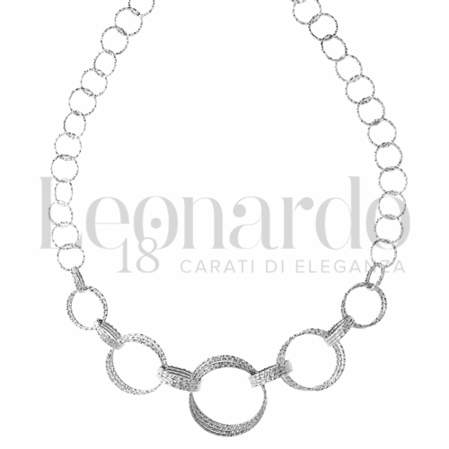 in Oro Bianco da 9,9gr.