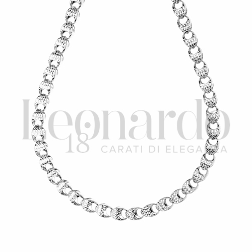 Lunghezza 45 cm in Oro Bianco da 13,8gr.