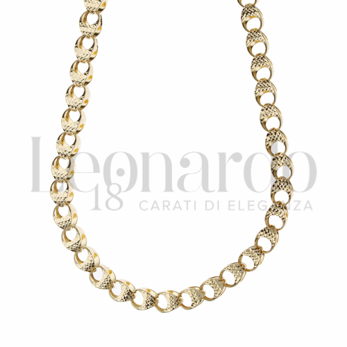 Lunghezza 45 cm in Oro Giallo da 14gr.