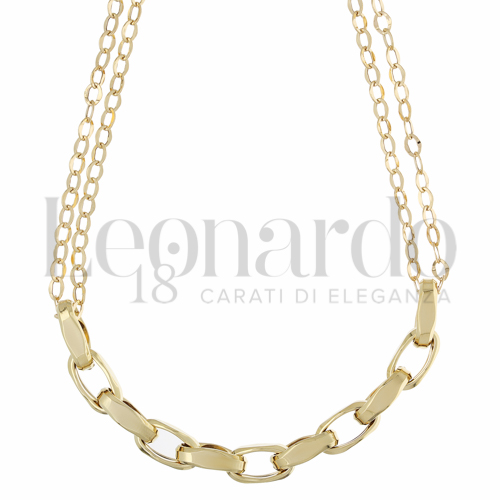 Lunghezza 42 cm in Oro Giallo da 6,8gr.
