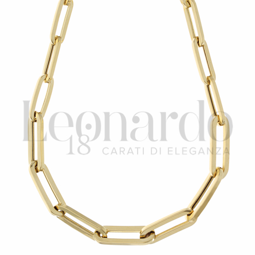 Forzatina – Catenina Regolabile Donna Oro 9 Carati (375), Larghezza 1,8 Mm, Lunghezza 41-46 Cm – Carissima Gold