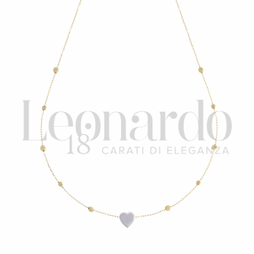 Forma o finitura Cuore in Oro Bianco e Oro Giallo da 1,9gr.