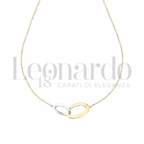Forma o finitura Ovale in Oro Giallo e Oro Bianco da 2,7gr.