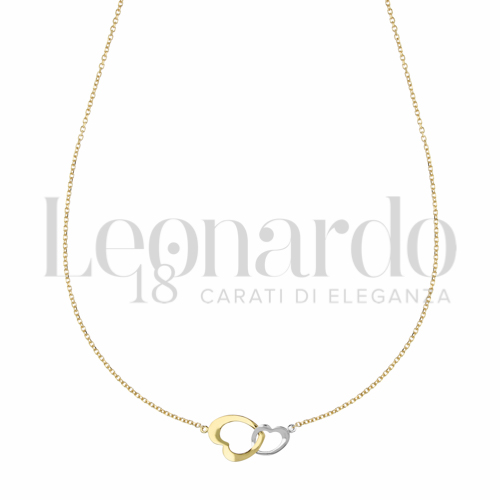 Forma o finitura Cuore in Oro Giallo e Oro Bianco da 2,6gr.