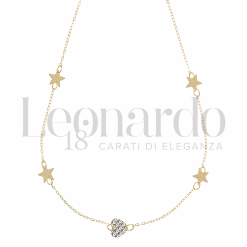 Forma o finitura Cuore e Stella in Oro Giallo e Oro Bianco da 1,5gr.