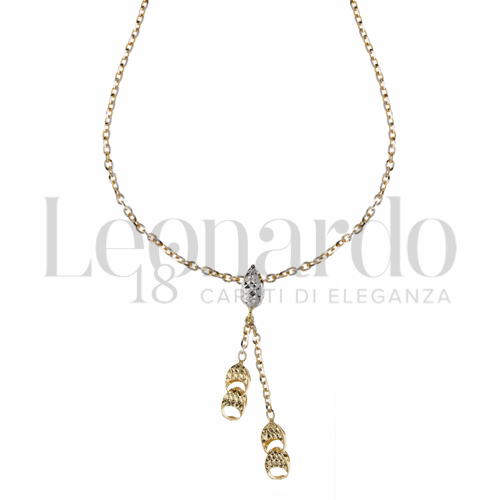 Forma o finitura Diamantata in Oro Giallo e Oro Bianco da 4gr.