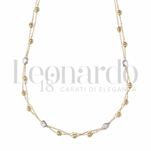 Forma o finitura Diamantata in Oro Giallo e Oro Bianco da 5,2gr.