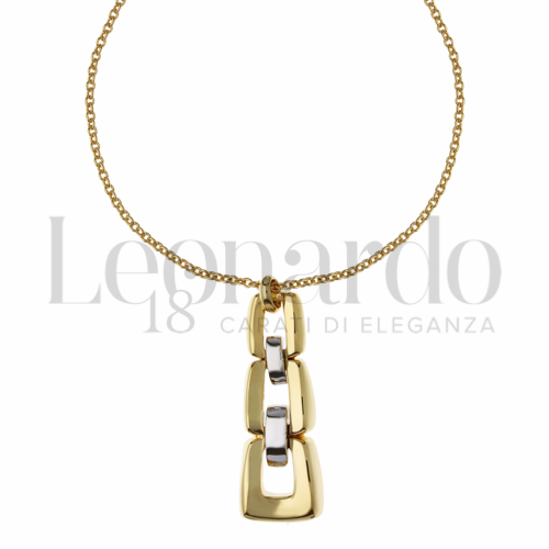Forma o finitura Rettangolo in Oro Giallo e Oro Bianco da 7,9gr.
