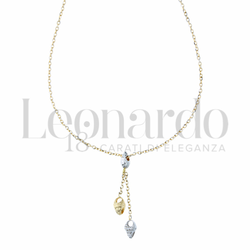 Forma o finitura Diamantata in Oro Giallo e Oro Bianco da 4gr.