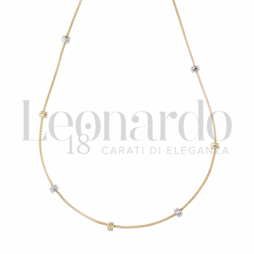 Forma o finitura Diamantata in Oro Giallo e Oro Bianco da 3,3gr.